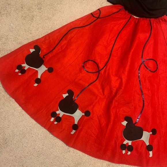 Adult 1950s Poodle Skirt By ✨Grease✨ - Picture 3 of 3
